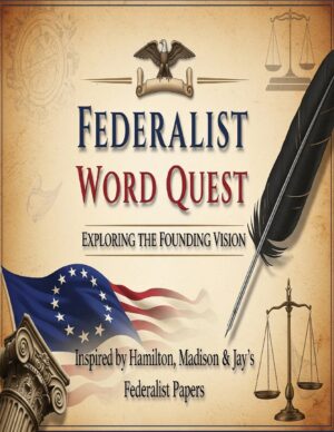 Federalist Word Quest – 85 Large Print Word Search (Digital Download)