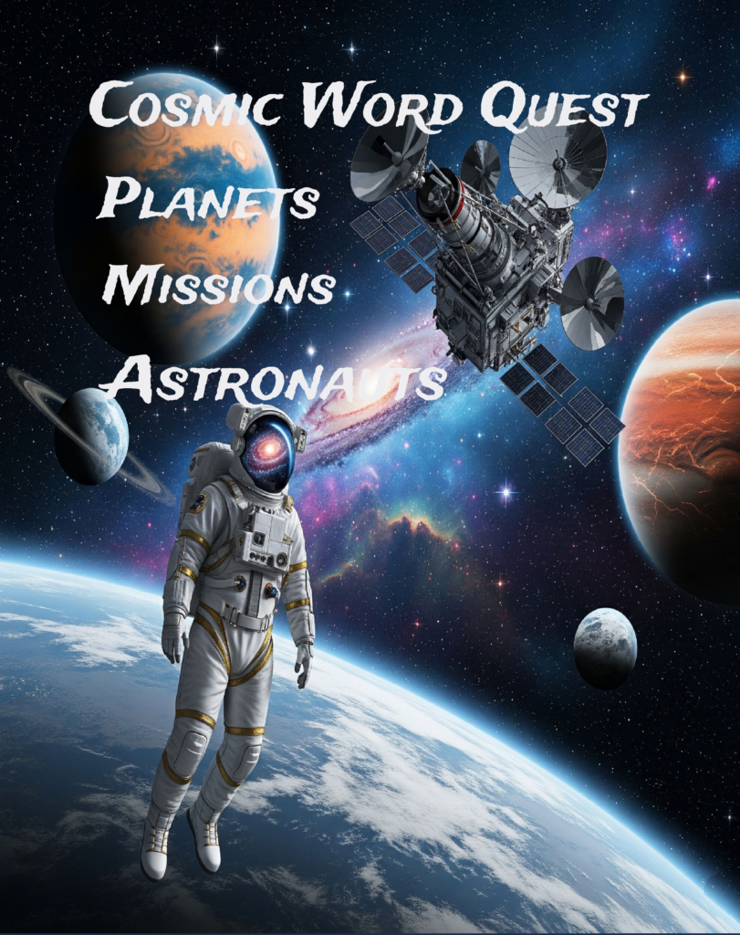 Cosmic Word Quest – 64 Puzzle Collection (Digital)