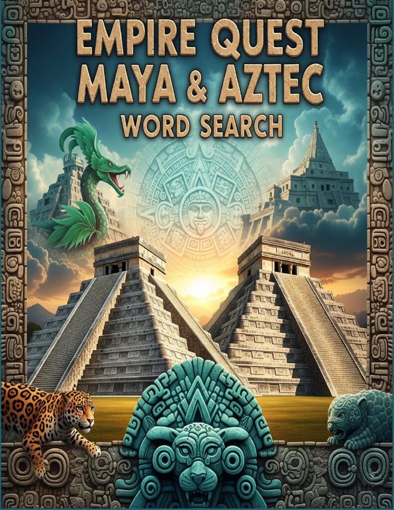 Empire Quest: Maya – Aztec Word Search – 64 Puzzle Collection (Digital)