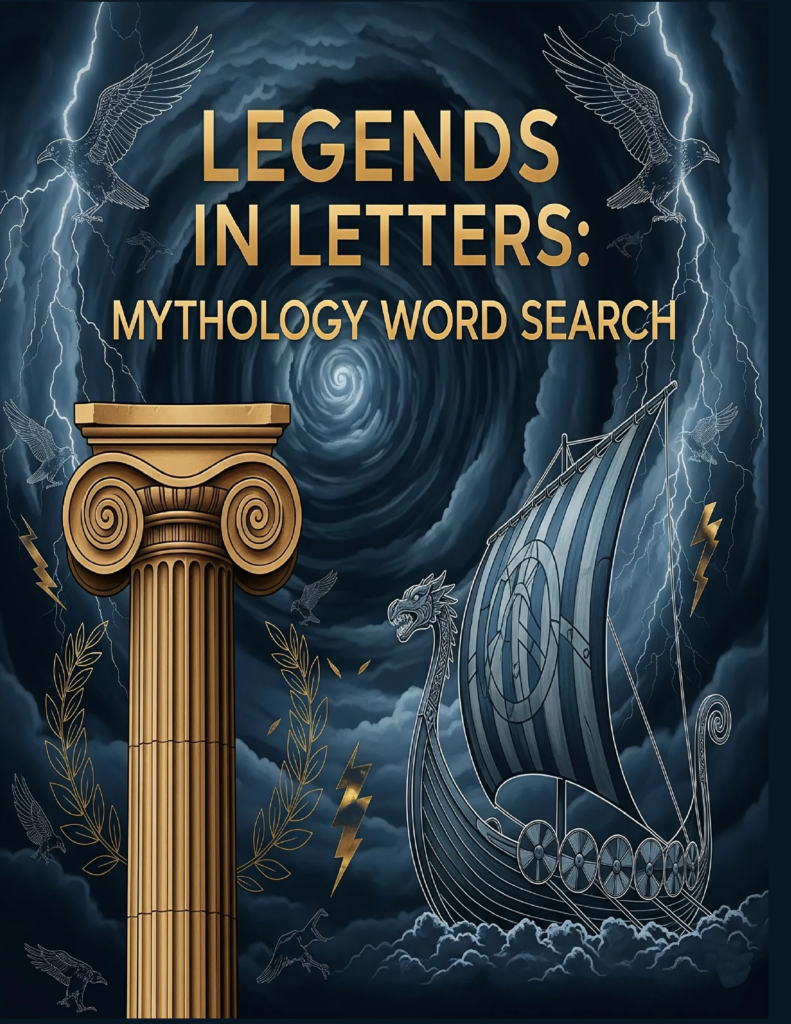 Legends of Letters – Mythology Word Search – 64 Puzzle Collection (Digital)