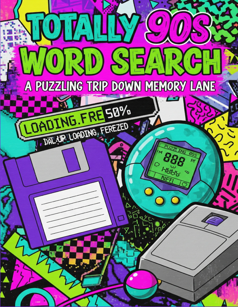 Totally 90s Word Search – 64 Puzzle Collection (Digital)