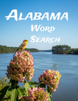 Alabama - 64 Large Print Word Searches (Digital)