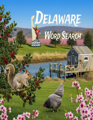 Delaware - 64 Large Print Word Searches (Digital)