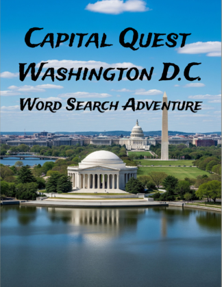 Distric of Columbia - 64 Large Print Word Searches (Digital)
