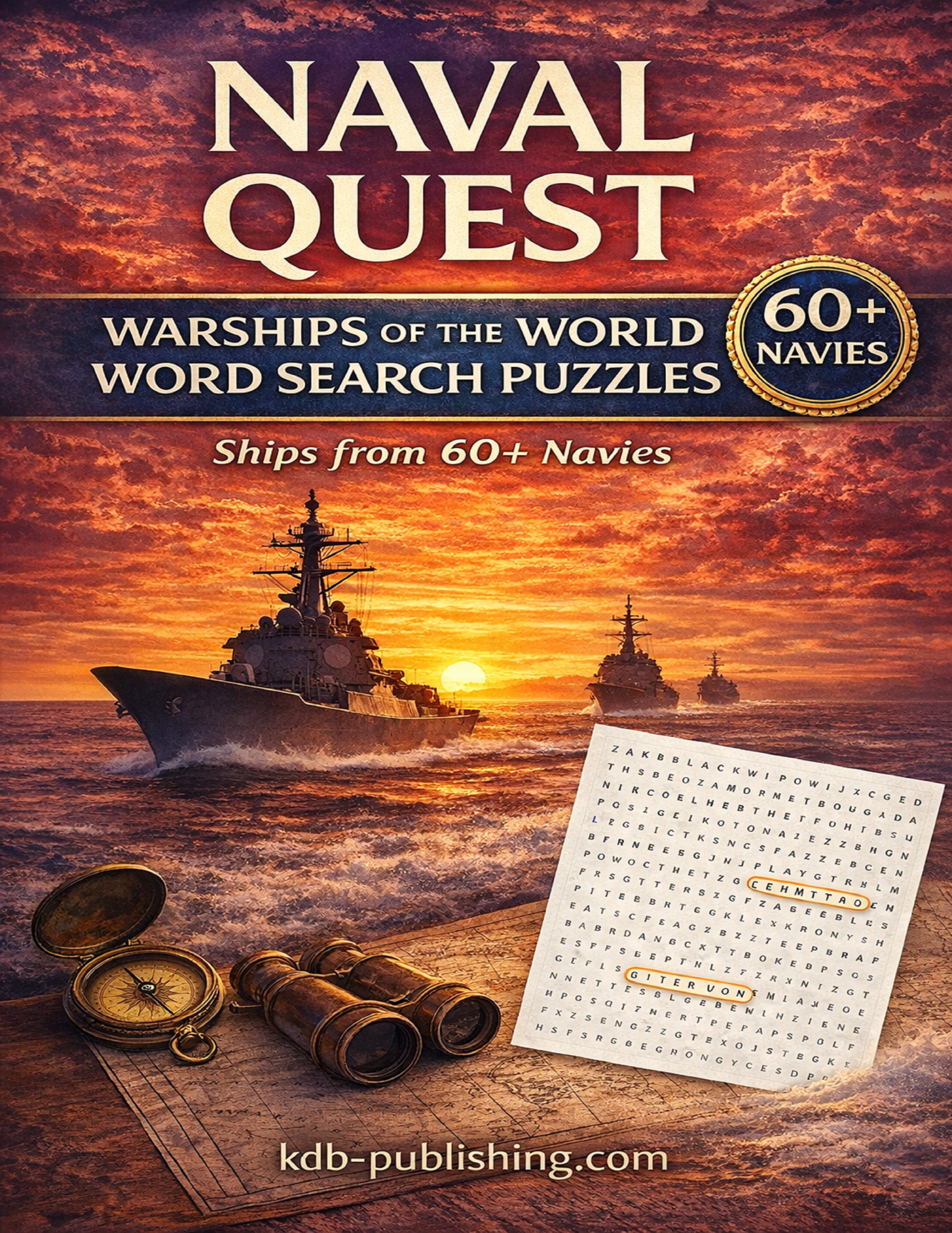 Naval Quest – Warships of the World Word Search Puzzles (Digital)