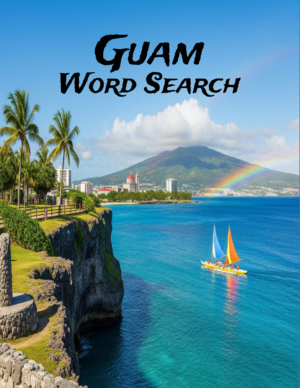 Guam - 64 Large Print Word Searches (Digital)