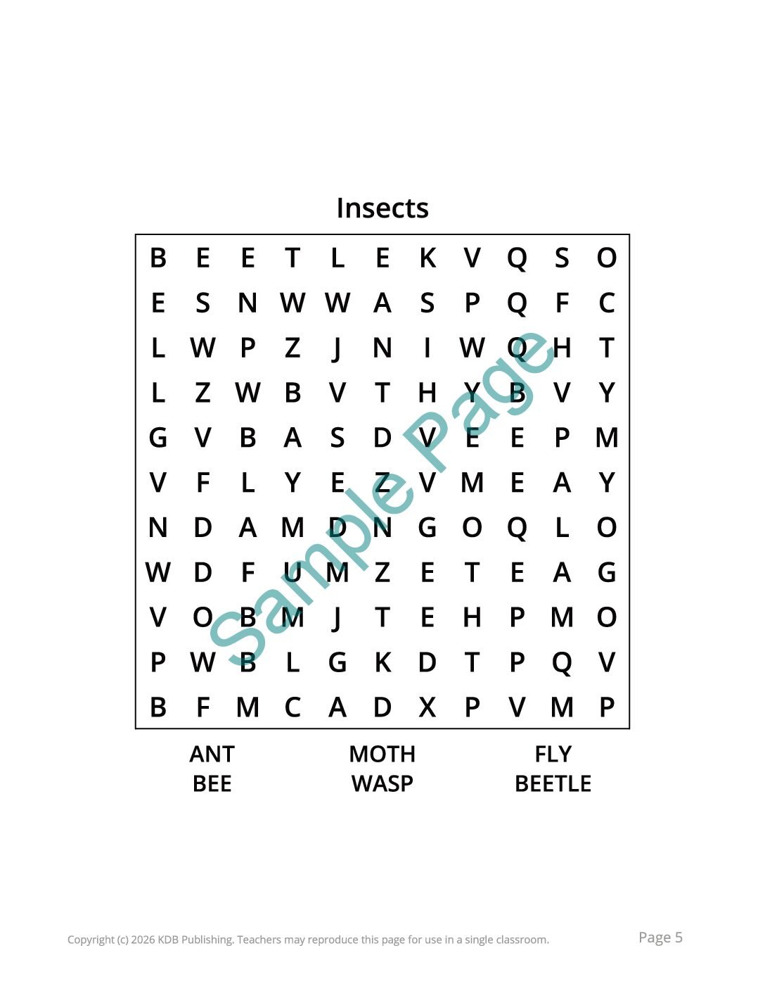 Science Word Search Worksheets – 12 Printable Classroom Puzzles - Image 2