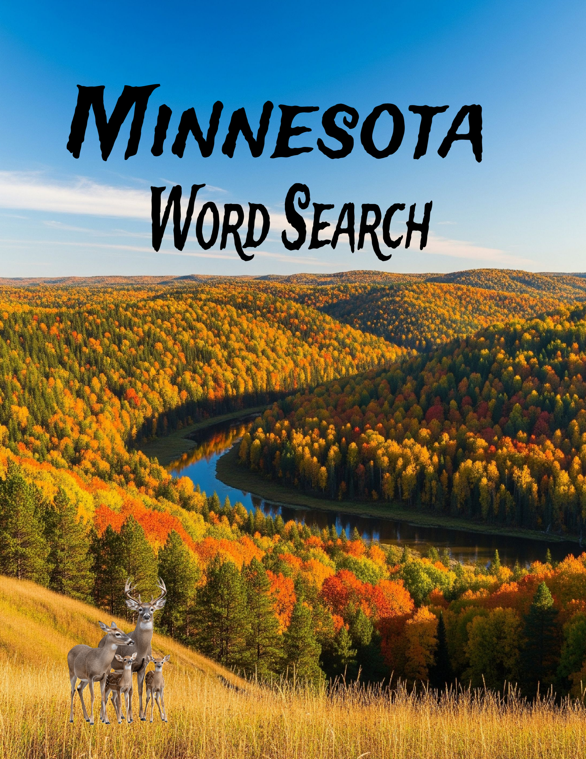 Minnesota Word Search Cover