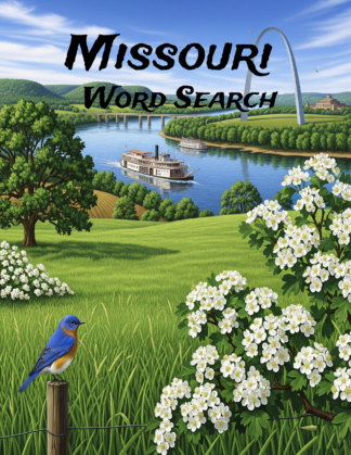 Missouri - 64 Large Print Word Searches (Digital)