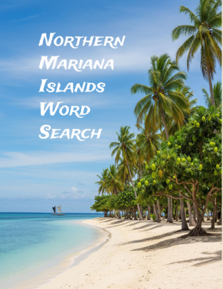 Northern Mariana Islands - 64 Large Print Word Searches (Paperback)