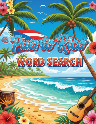 Puerto Rico - 64 Large Print Word Searches (Paperback)