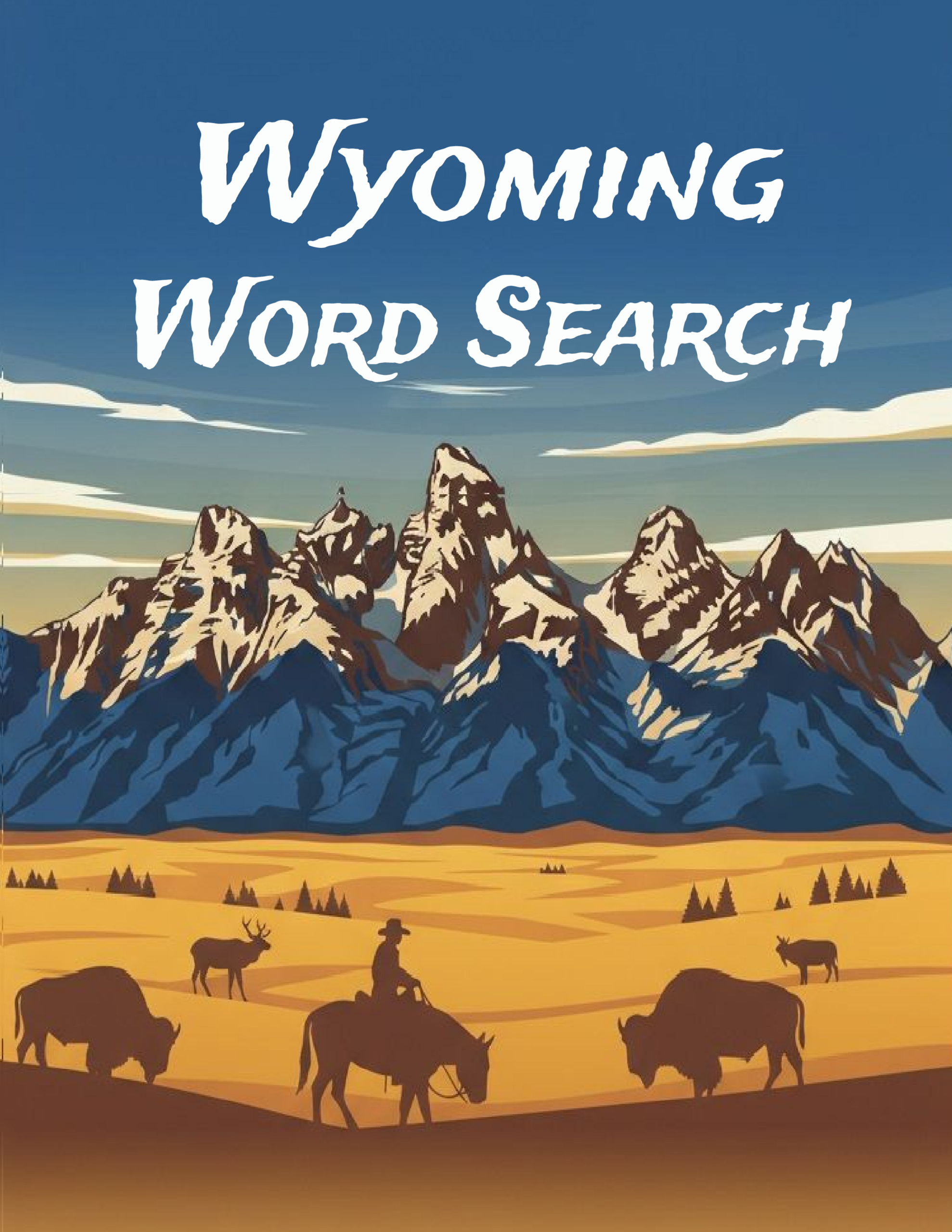 Wyoming Word Search Cover
