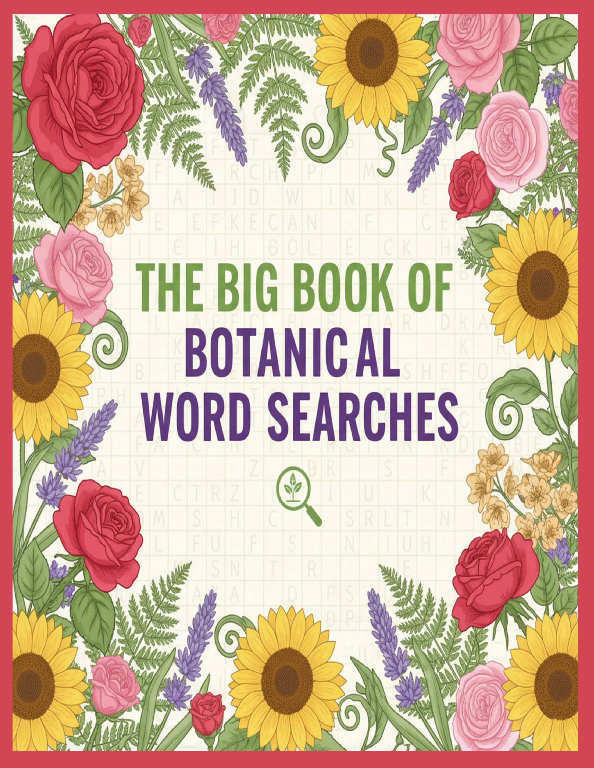 The Big Book of Botanical Word Searches – 200 Large Print Puzzles