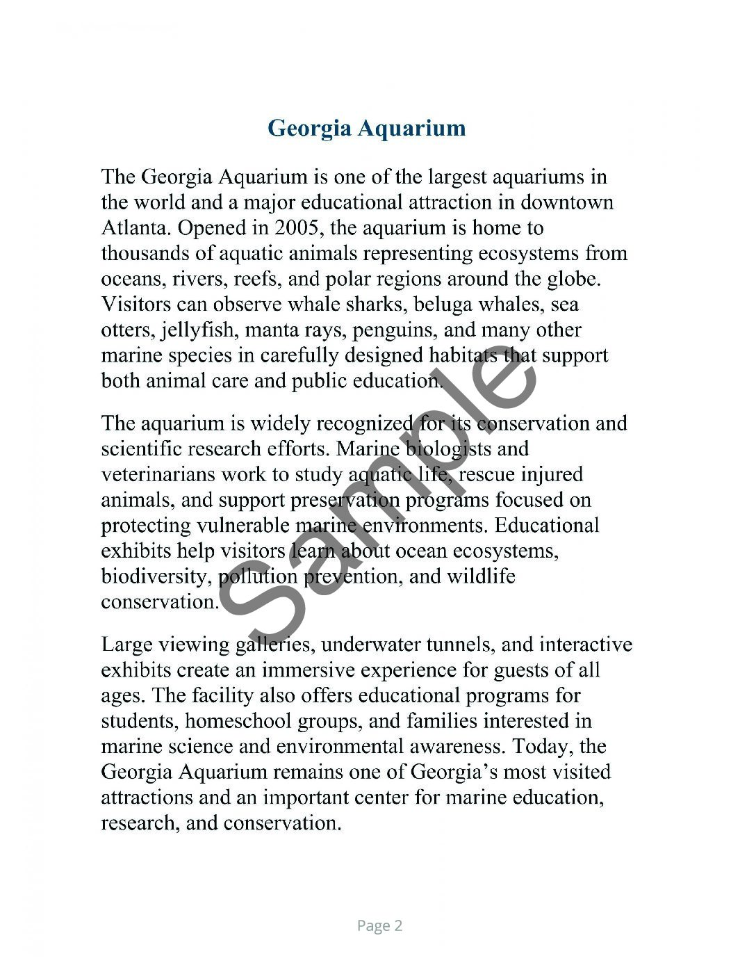 Georgia Word Search – 64 Large Print Puzzles (Digital Download) - Image 2