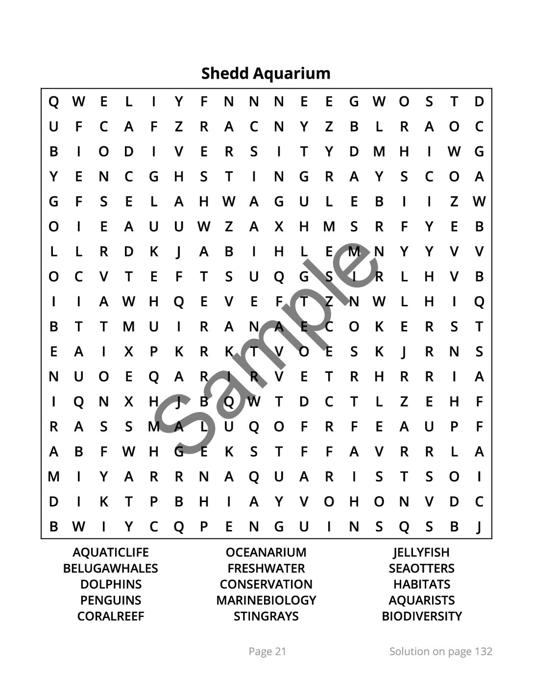 Illinois Word Search – 64 Large Print Puzzles (Paperback) - Image 3