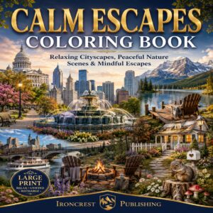 Calm Escapes Coloring Book