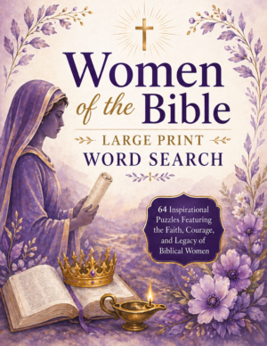 Women of the Bible Large Print Word Search: 64 Inspirational Puzzles (Digital)