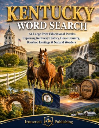 Kentucky Word Search – 64 Large Print Puzzles (Paperback)