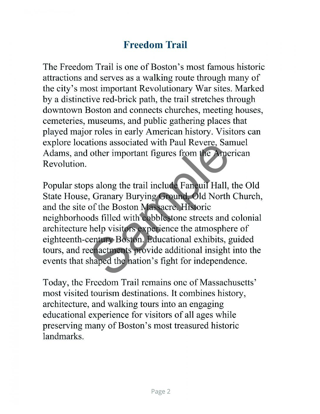 Massachusetts Word Search – 64 Large Print Puzzles (Paperback) - Image 2
