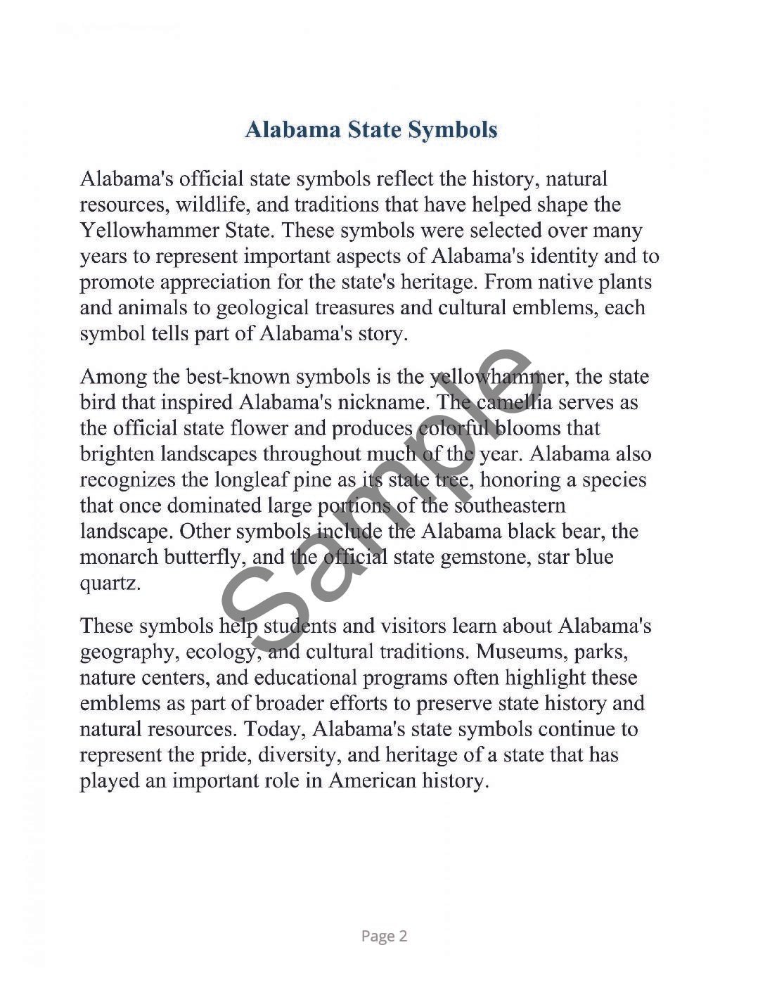 Alabama Word Search â 64 Large Print Puzzles (Paperback) - Image 2