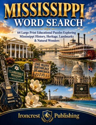 Mississippi Word Search – 64 Large Print Puzzles (Paperback)