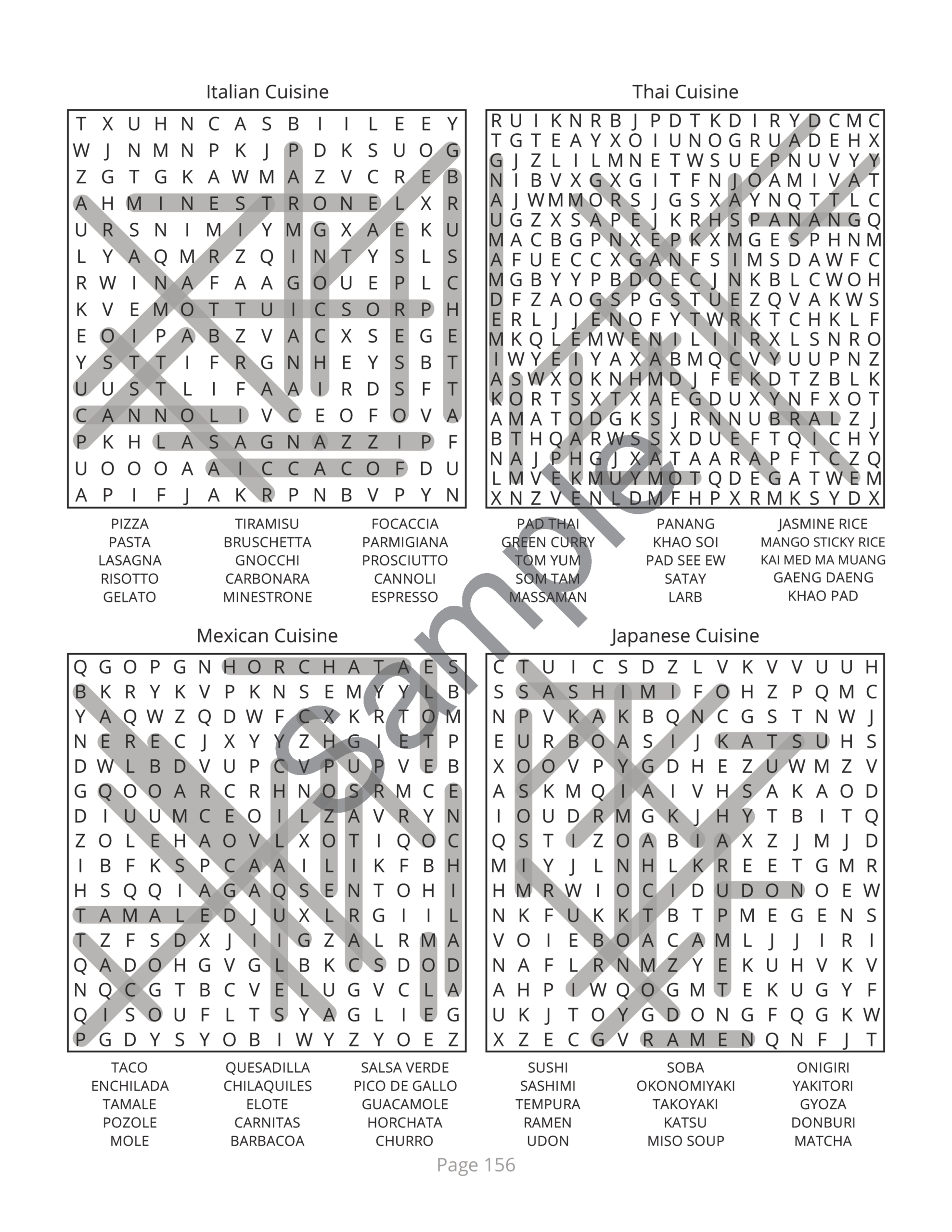 Flavors of the World Word Search - Image 3